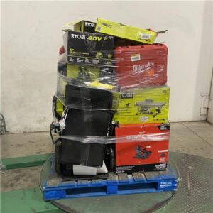 Milwaukee & Ryobi Power Tool & Outdoor Equipment Mixed Pallet